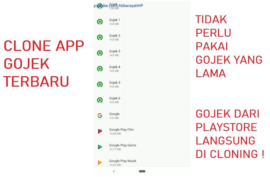 APP Cloner 1.5.32 Terbaru | Clone Aplikasi Gojek dan APP Lainnya