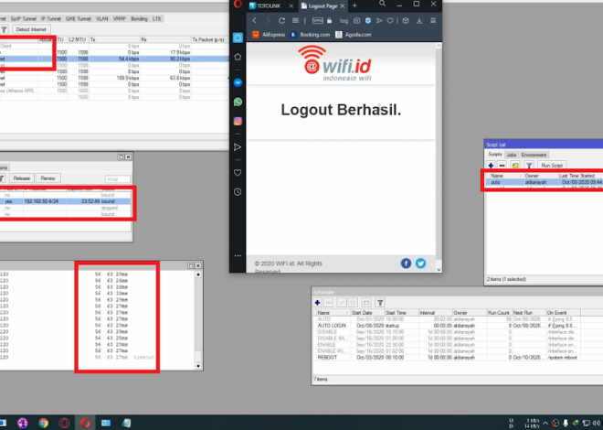 Script Auto Login wifi.id Akun Smart Bisnis