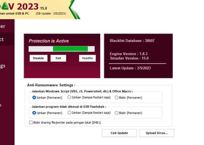 Smadav PRO GRATIS Terbaru 2023 Update 15.0 dan Mengatasi BlackList 100% WORK